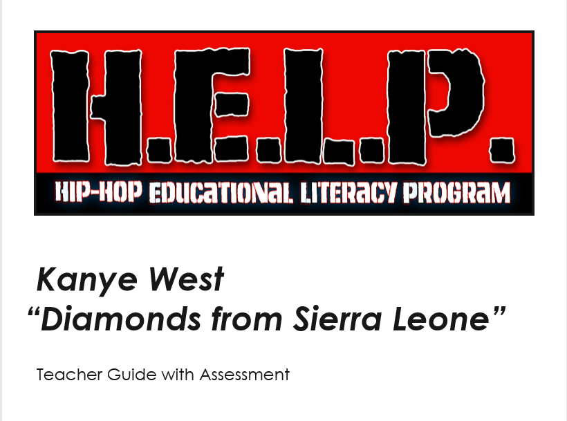 H.E.L.P. Full Kanye Books - Teacher Guide