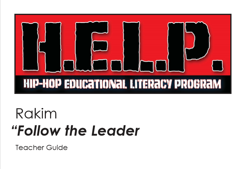 H.E.L.P. RAKIM - Teacher Guide